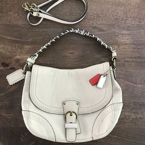 Authentic COACH Poppy Leather Shoulder Bag